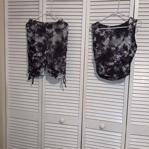 Two piece shorts set